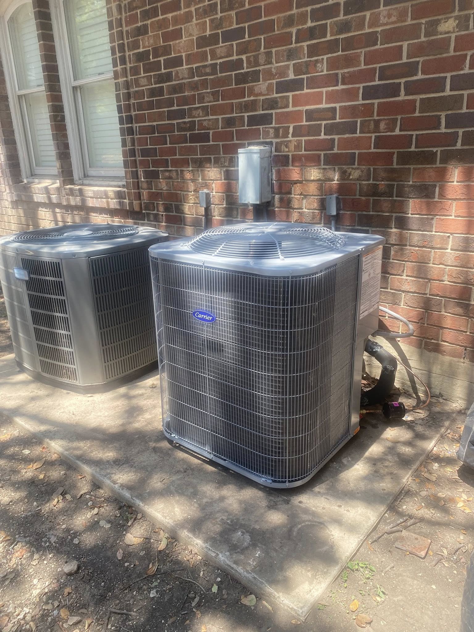 Texas Air Solutions AC repair on Carrier condensers in San Antonio
